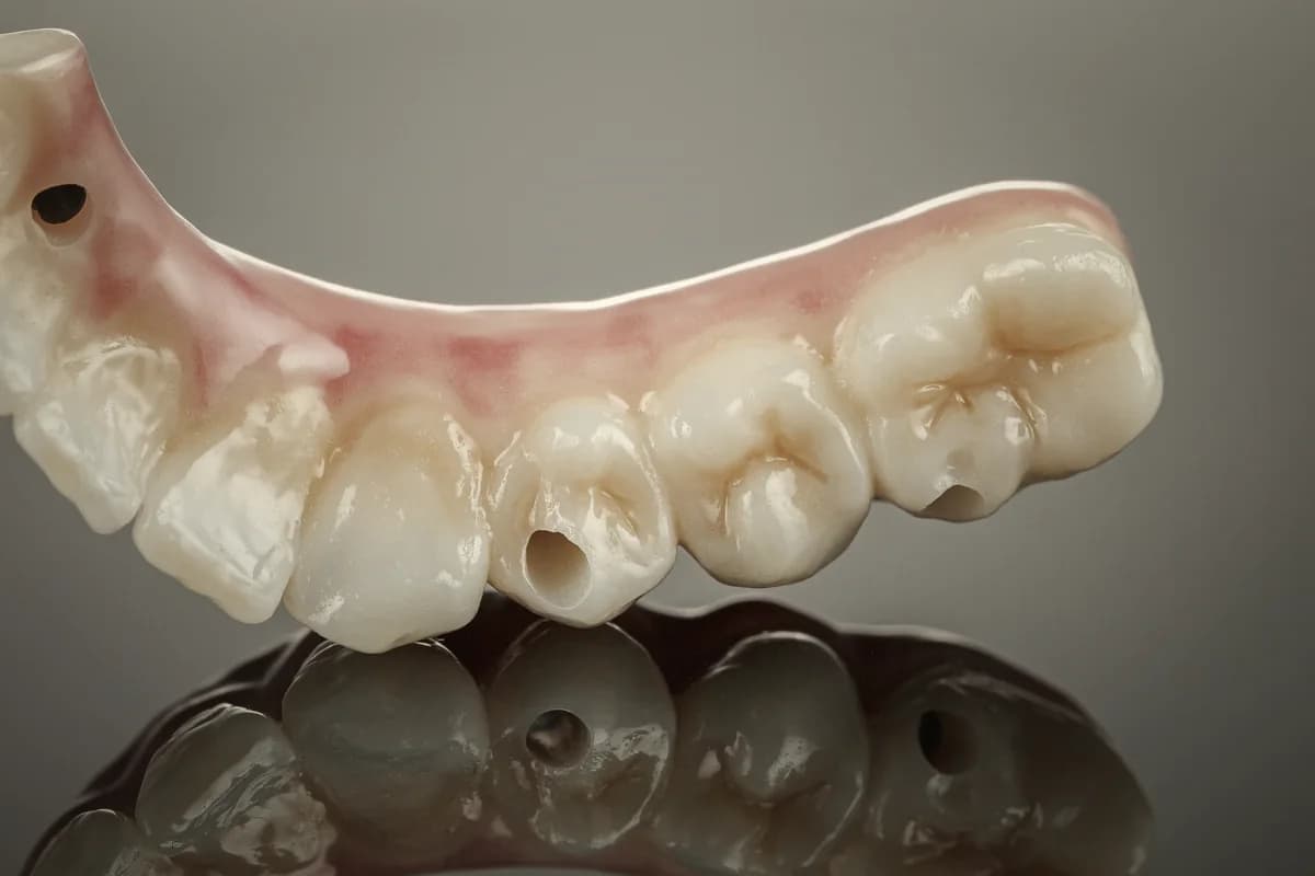 Full-arch implant-supported bridge