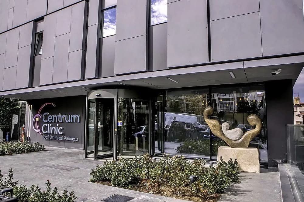 Centrum Clinic building exterior in Ankara.