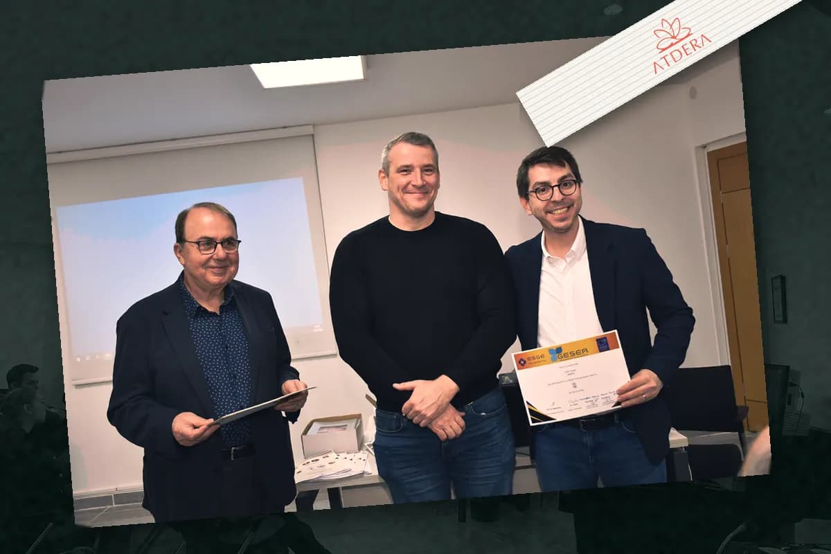Certificates presented at the close of a previous programme