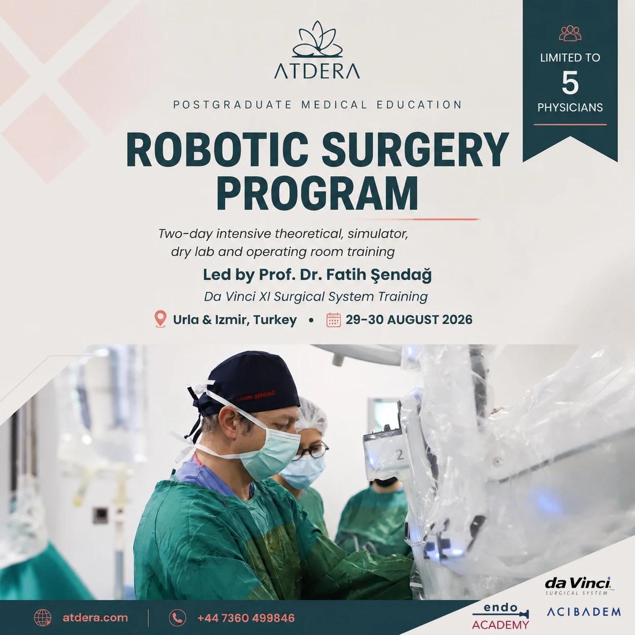 Robotic Surgery Programme poster