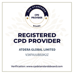 CPD Review Board — Registered CPD Provider badge for ATDERA Global Limited